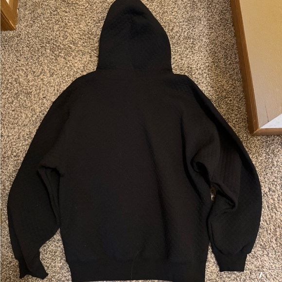 COPY - Supreme Quilted Black Hoodie - Picture 5 of 5